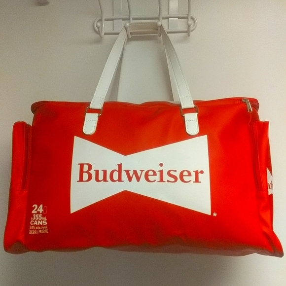Budweiser cooler bag, fits 24, 355 ml cans. Never used. - Picture 5 of 6